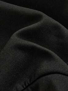 SHEIN 女童运动休闲针织拼接卫衣套装 - 淺粉色 - 查看 9