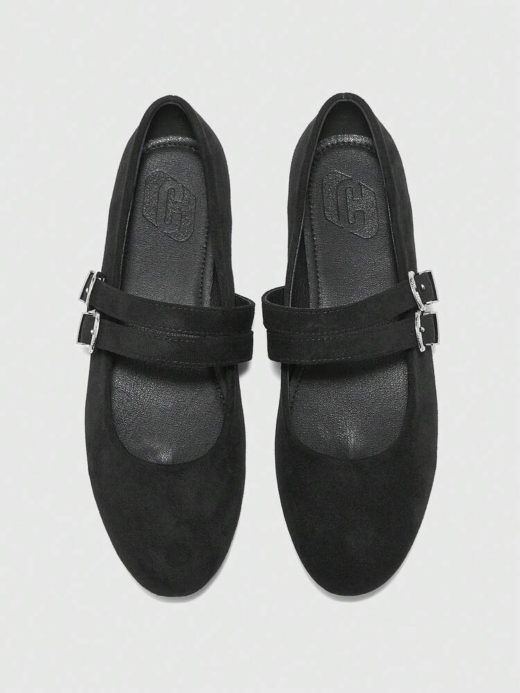 CUCCOO BIZCHIC Women's Casual Versatile Commute Buckle Flats For Christmas