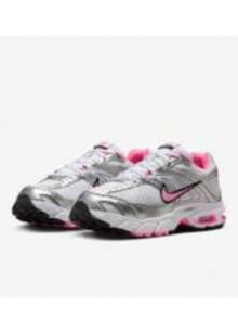 Nike Air Max Moto 2K - White/Metallic Silver/Black/Pink Spell - View 3