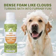 1pc/2pcs Sampo Hewan Peliharaan Bebas Air Mata - Cocok Untuk Hewan Peliharaan dengan Kulit Sensitif, Formula Anak Anjing, Juga Cocok Untuk Kucing Dan Hewan Kecil, Produk Perawatan Anjing Bebas Air Mata, 3,38 Fl Oz. - MultiWarna - View 3