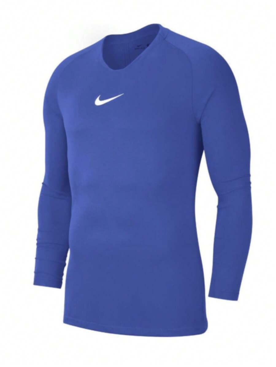Nike Dri-FIT Park First Layer Sweatshirt Men Blue - RoyalBlue/White - View 1