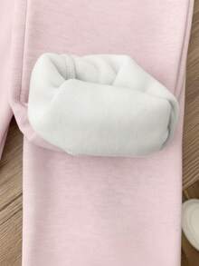 Conjunto de 4 piezas de pantalones tipo joggers para niñas pequeñas con interior de Felpa. Tres Pantalones de chándal para niñas de 3 a 7 años con gráfico de Nueva York, conjunto deportivo para otoño/invierno. Pants con resorte para niñas pequeñas, cintura elástica, cómodos, calientes y casuales, de tela suave, para estilo deportivo al aire libre, ropa casual infantil, set de pants para niña, ropa cómoda para niñas pequeñas. - Multicolor - Ver 6