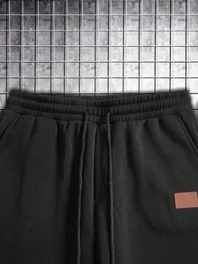 Manfinity Homme 加大码男士休闲百搭套头卫衣和运动裤套装