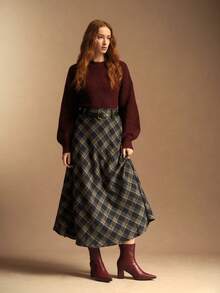 Rosivie Women's Fashion Versatile Pointed Toe High Heel Ankle Boots For Christmas