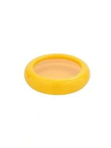1/4 Packs Clear Food Storage Containers - Airtight, Reusable ABS Flip-Top Seal - Round Stackable Food Contact Boxes For Veggies, Fruits - Hand Washable Multipurpose Fridge Organizer - Multicolor - View 12