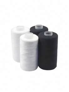 2/4/8Pcs 500M Sewing Thread Polyester Thread Spools Black White Strong Stitching Thread For Hand Machine Sewing DIY Crafting Supplies - Multicolor - View 16