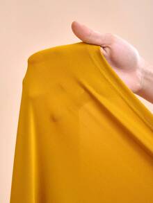 Zivah Festivalul de muzică nouă de primăvară 2025, Paște, Western, Stil nomad, Petrecere de ziua de naștere, Vacanță, Plajă, Petrecere elegantă, Rochie de bal, Rochie galben muștar cu mânecă lungă și decolteu încrețit, linie A - Galben - Vizualizare 7