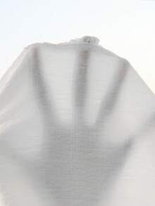 Teen Girls White Casual Sweet Lace Patchwork Ruffle Trim Long Sleeve Blouse White Long Sleeve Top Ruffle Lace White Top Blouses For Teen Girls - White - View 4