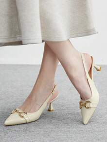 CUCCOO BIZCHIC Women Pumps - Beige - View 3
