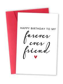1 Set/3 Set Happy Best Friend Birthday Card, Gifts For Bestie Women, Bestie Sister Friendship Cards For Lady Girl - Multicolor - View 6