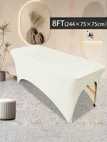 1PC 8 Feet Salon Massage Table Cover Stretchy Eyelash Extension Bed Sheet For Beauty Spa Facial Treatment Furniture Protection - Multicolor - View 10