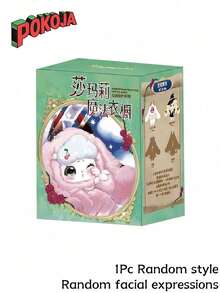 Blind Box, süße Figuren-Puppe mit großen Ohren, verschiedene Stile erhältlich, Tischdekoration, Geburtstagsgeschenk/Weihnachtsgeschenk, Wohn- und Schlafzimmerdekoration (nicht aus Plüsch)