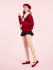 CUCCOO DOLLMOD 女士休闲搭扣设计日常百搭鞋 - 紅色 - 查看 2