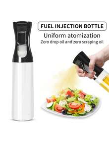 1pc 220ml/300ml Pressurized Oil Sprayer Bottle, Cooking Oil Mister For Air Fryer, Baking, And Outdoor BBQ - متعدد الألوان - مشاهدة 9