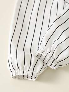 男女宝宝休闲可爱趣味运动街头百搭韩版舒适时尚摩托车赛车角色扮演连体衣，适合万圣节、运动赛事、生日派对、洗礼、周岁庆典、晚会、演出、婚礼、春夏秋季等场合。 - 紅白色 - 查看 4