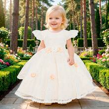 SMK Ceremonias Baby Girls Dresses - Hueso - 查看 10