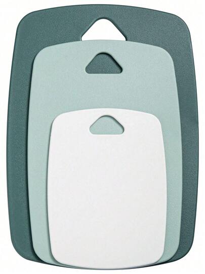 1pc/3pcs Double-Sided Baby Food Chopping Board,PP Cutting Board, Nordic Minimalist Dual-Sided Kitchen Chopping Board, Fruit & Vegetable Cutting Board For Home,