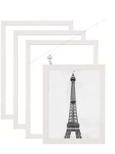 3Pcs/Set Wooden Photo Frames For Picture Wall ,Pictures Frame For Table Top Display And Wall Mounting Frames Photo Decor Commemorative Gift