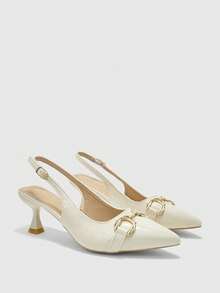 CUCCOO BIZCHIC Women Pumps - Beige - View 2
