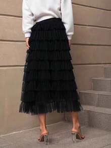 Women Skirts - Black - View 3