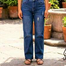 Mujer sandalias plataforma hebilla punta abierta casual verano comodidad diario sandalias - Azul Marino - Ver 1