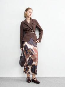 CUCCOO BIZCHIC 女士搭扣设计休闲乐福鞋，适合日常通勤 - 棕色 - 查看 6