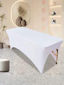 1PC 8 Feet Salon Massage Table Cover Stretchy Eyelash Extension Bed Sheet For Beauty Spa Facial Treatment Furniture Protection - Multicolor - View 12