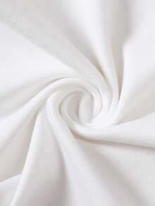 SHEIN Playful Pals 5件套休闲白色针织无袖背心，适合叠穿、外出、休闲穿着、旅行，适合6个月至3岁的男婴。