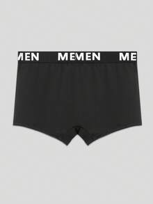 Manfinity Underwear&Sleepwear Basics 4pcs/Set Men's Letter Waistband Casual Comfortable Boxer Briefs - Multicolor - View 2