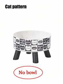 1pc Elevated Pet Bowl, Stainless Steel,Dog/Cat Food & Water Bowl, Neck-Friendly Design - 350ml - View 8