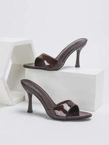 CUCCOO SZL Women Shoes Are Stylish And Easy To Wear And Take Off. Simple Classic Muller High-Heeled Sandals Are Suitable For Commuting, Dating, Parties, And Other Occasions. Valentine's Day