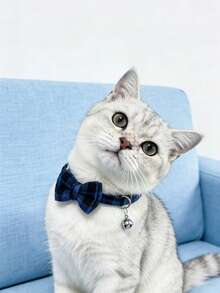 PETSIN 1 Pet Bow Tie Heart Collar Adjustable Neck Circumference Cat Collar Dog Collar Pet Supplies - Multicolor - View 8