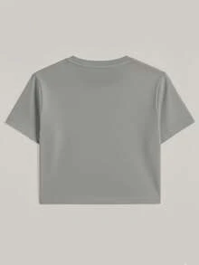 Top "California Bear" – Estilo LA Casual - Gris - Ver 2