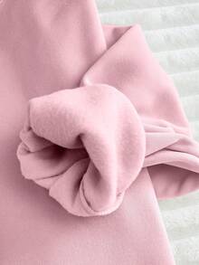 INAWLY 女士卫衣/圣诞树和帽子印花/圣诞上衣/家庭装新年衬衫、圣诞派对T恤/圣诞圆领卫衣/可爱的圣诞节节日礼物/休闲简约时尚卫衣/女士宽松休闲圆领上衣/秋冬 - 粉色 - 查看 3