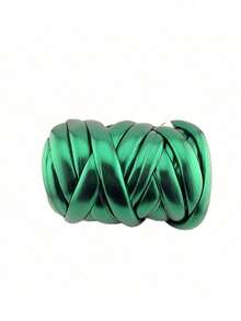 500克闪亮金属粗线（仿皮冰岛羊毛） - 超大粗线，适用于DIY毯子、包包、枕头、地毯和宠物床，闪光PU工艺纱线，不掉毛纤维，巨型钩针编织套装 - 彩色 - 查看 22