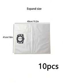 1/5/10pcs Compatible With Karche Dust Bag WD4 Vacuum Cleaner Dust Bag Filter Bag Sweeping Machine Accessories - White - View 9