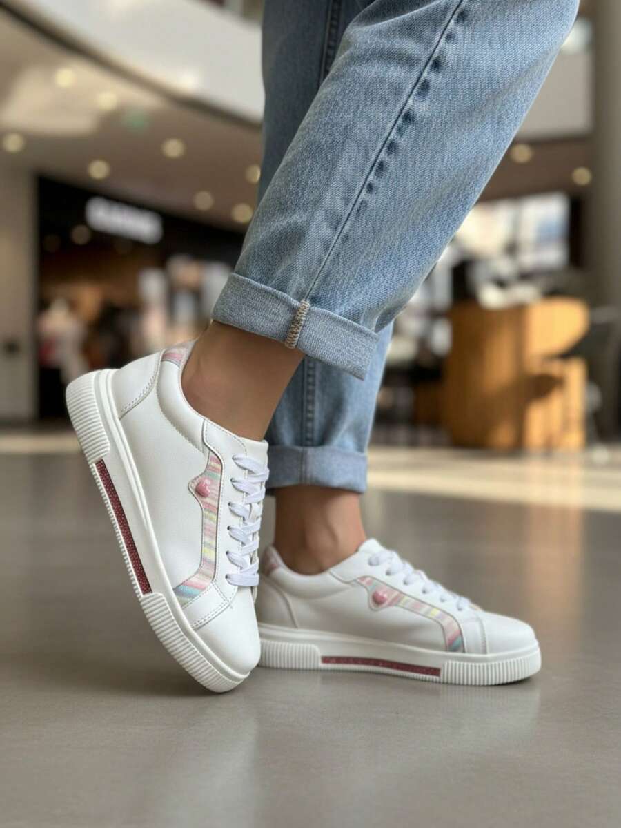 Women Casual Shoes - Pink - View 1
