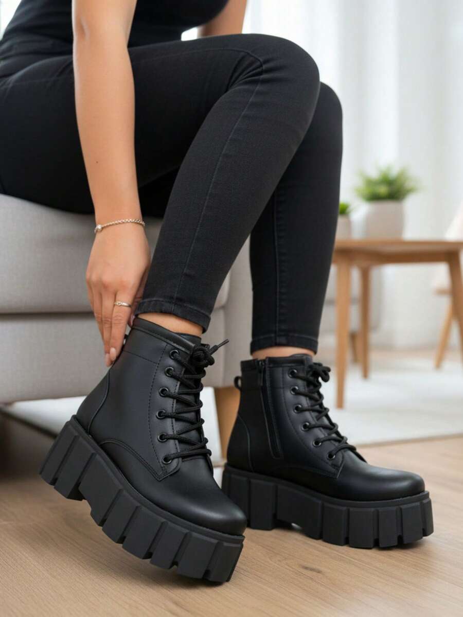 Women Ankle Boots & Booties - Black - View 1