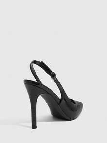 CUCCOO SZL Classic Pointed Toe Elegant High Heels, Versatile For Work And Casual Wear - Black - View 9