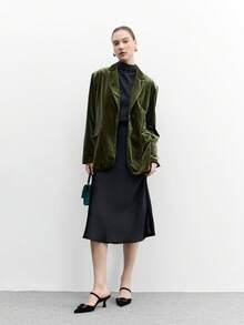 CUCCOO BIZCHIC 女士时尚百搭优雅尖头高跟鞋 - 黑色 - 查看 7