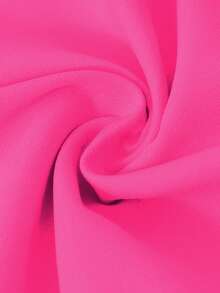 Teen Girl Elegant Lovely Bow Sleeveless Camisole Mini Dress, Pink Waisted Dress, Suitable For Summer And Spring Wear, Suitable For Outings, Parties And Vacations Pink Clothes Pink Bow Dress Dress With Bows Bow Dress Pink Set - Hot Pink - View 7