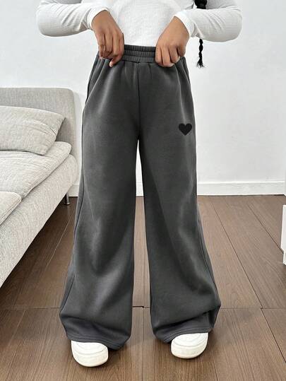 SHEIN 少女保暖内衬裤，适合秋冬季户外运动