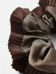 MOTF PREMIUM 香槟色仿丝绸发圈 - 棕色 - 查看 6