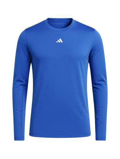 Adidas Techfit Men's Long Sleeve Shirt Blue
