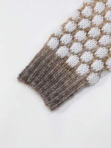 Franclia 女士混色长袖开衫（纱线颜色随机） - 彩色 - 查看 8