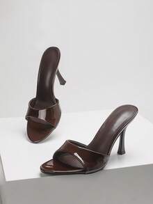 CUCCOO SZL Women Shoes Are Stylish And Easy To Wear And Take Off. Simple Classic Muller High-Heeled Sandals Are Suitable For Commuting, Dating, Parties, And Other Occasions. Valentine's Day