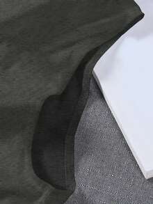 SHEIN Manfinity Dauomo Men's Casual Fitness Sleeveless Top, Minimalist & Versatile For Daily Wear, Summer - Dark Grey - View 4