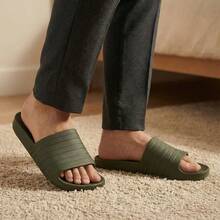Men Sandals - Olive Green - View 3