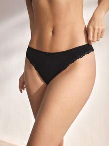 Ocili 100% Cotton Comfortable & Smooth Seamless Panties, Suitable To Pair With Lace