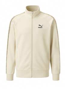 Puma T7 TRND 7ETTER Track Jacket Men Beige - Beige - View 1